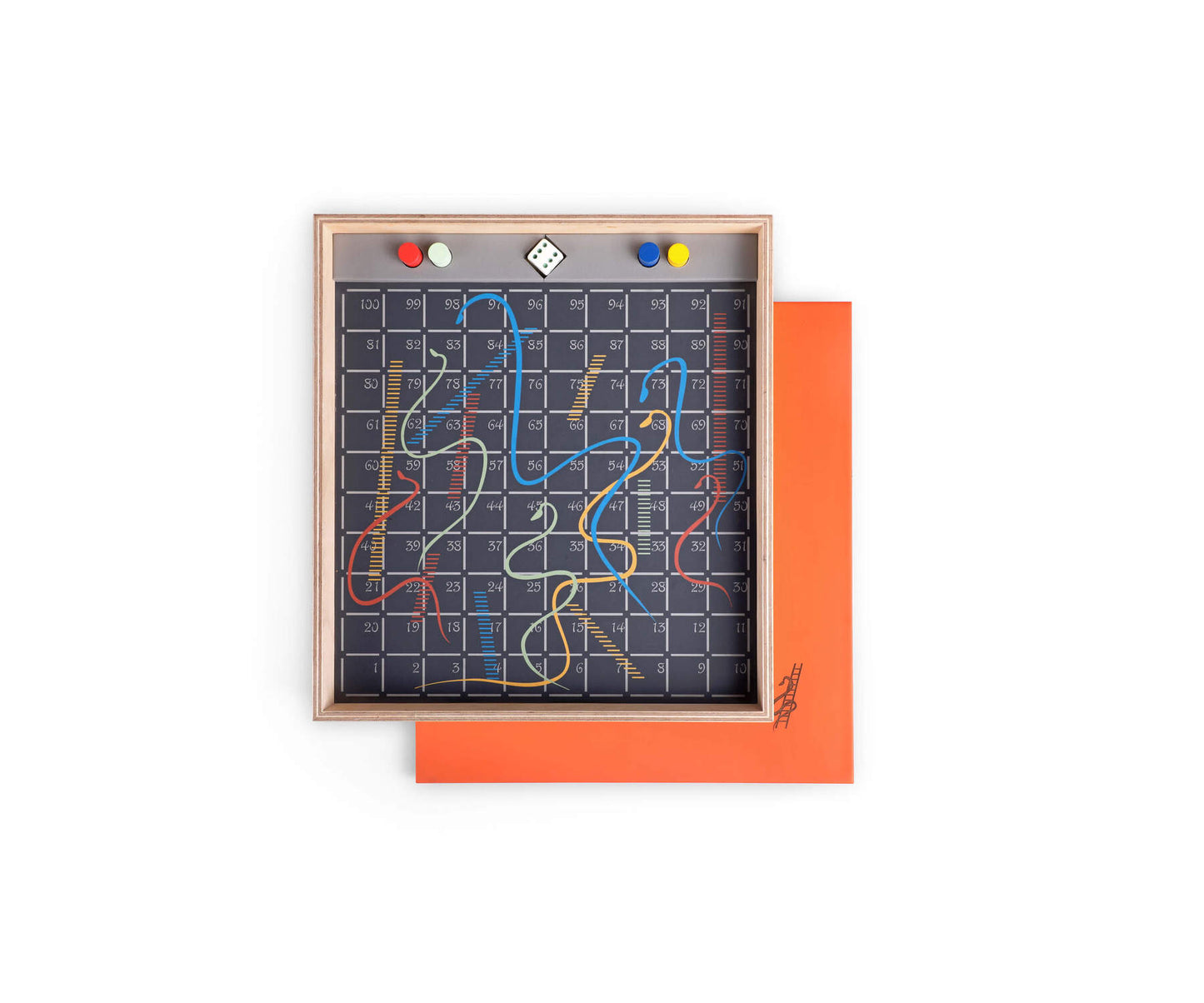 Buy Wooden Snakes and Ladders Prisma - Taamaa